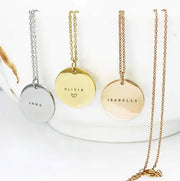 Personalized Name Stainless Steel Ladies Clavicle Chain - Merch & Gadgets online