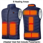 Unisex USB Heated Winter Jacket – Stylish and Warm for Outdoor Adventures - Merch & Gadgets online