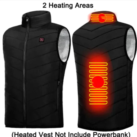 Unisex USB Heated Winter Jacket – Stylish and Warm for Outdoor Adventures - Merch & Gadgets online