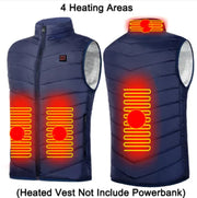 Unisex USB Heated Winter Jacket – Stylish and Warm for Outdoor Adventures - Merch & Gadgets online